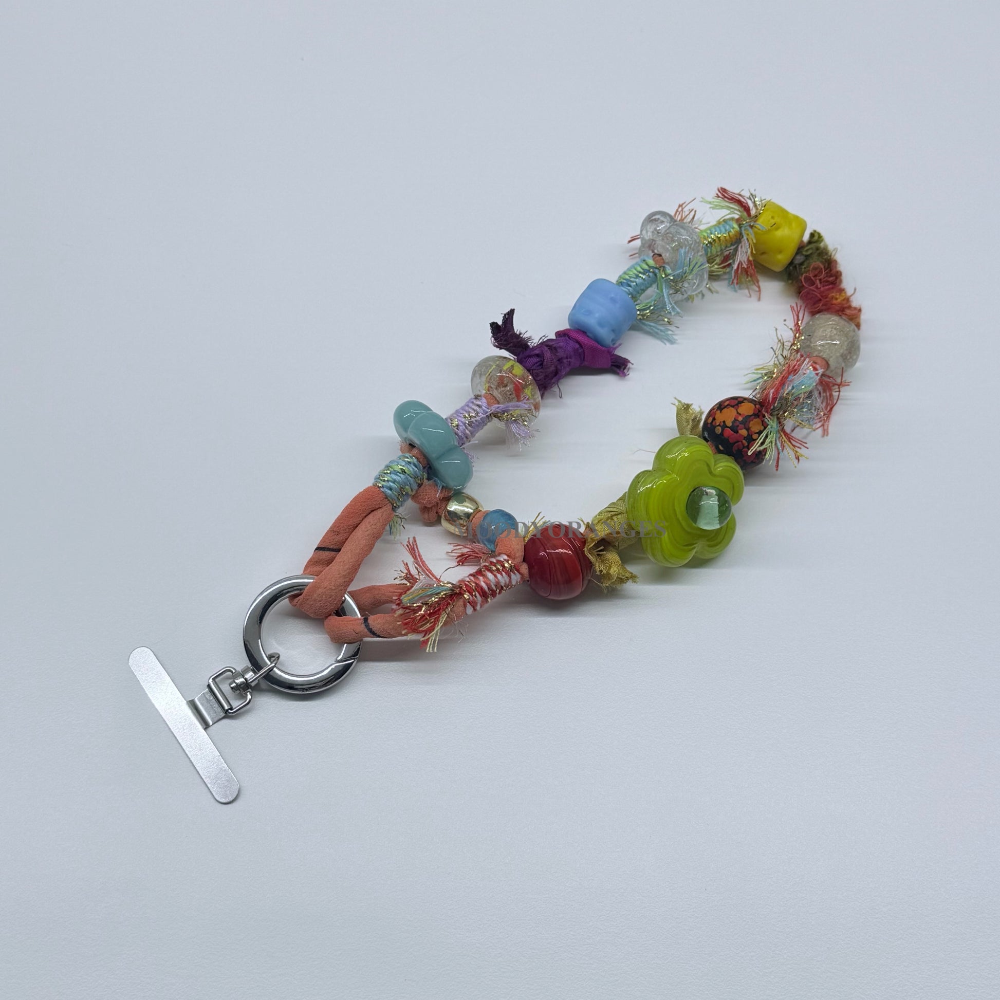 Nepal Short Phone Strap (3) - MOODY ORANGES