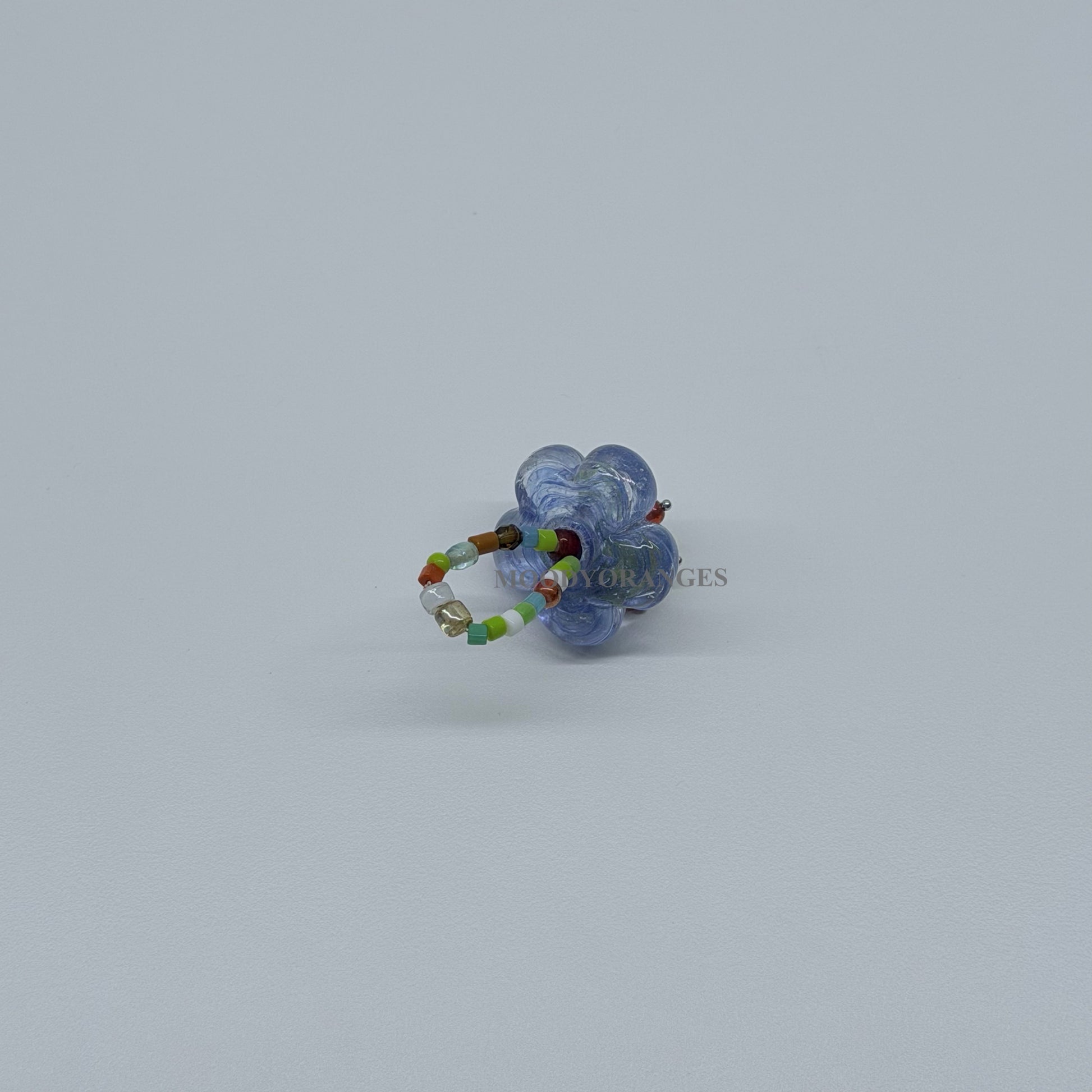 Nepal Floral Ring (32) - MOODY ORANGES