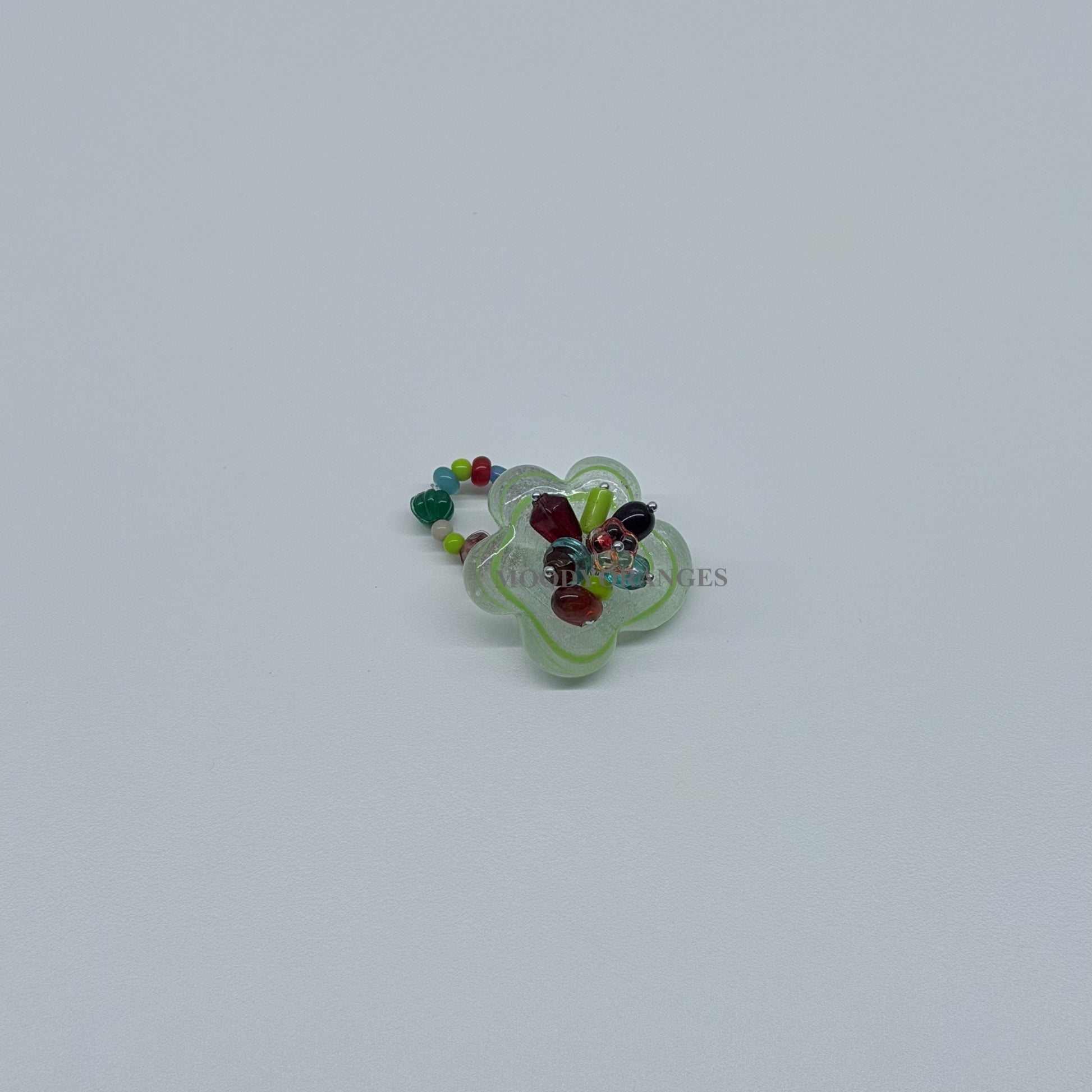 Nepal Floral Ring (33) - MOODY ORANGES