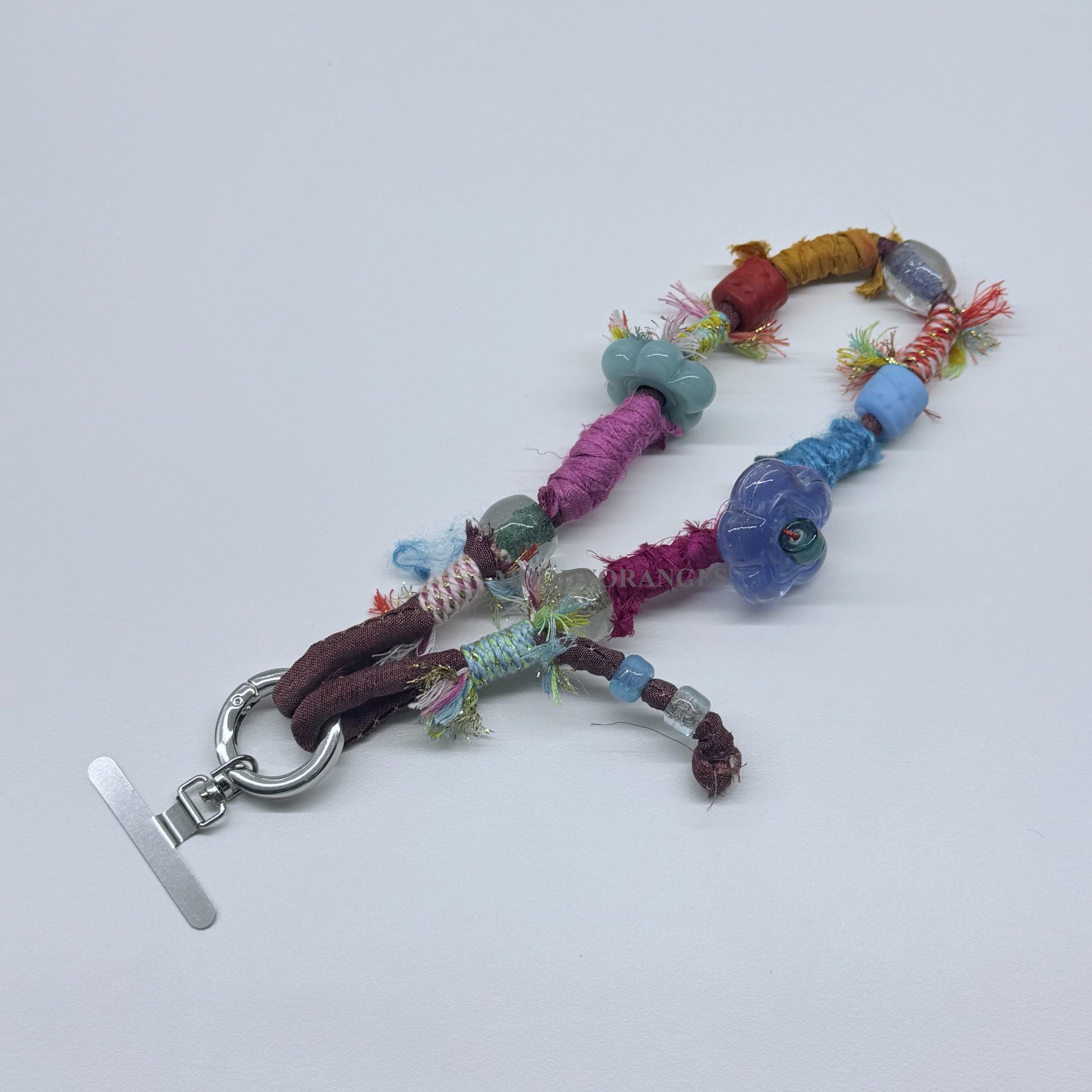 Nepal Short Phone Strap (5) - MOODY ORANGES