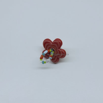 Nepal Floral Ring (30) - MOODY ORANGES