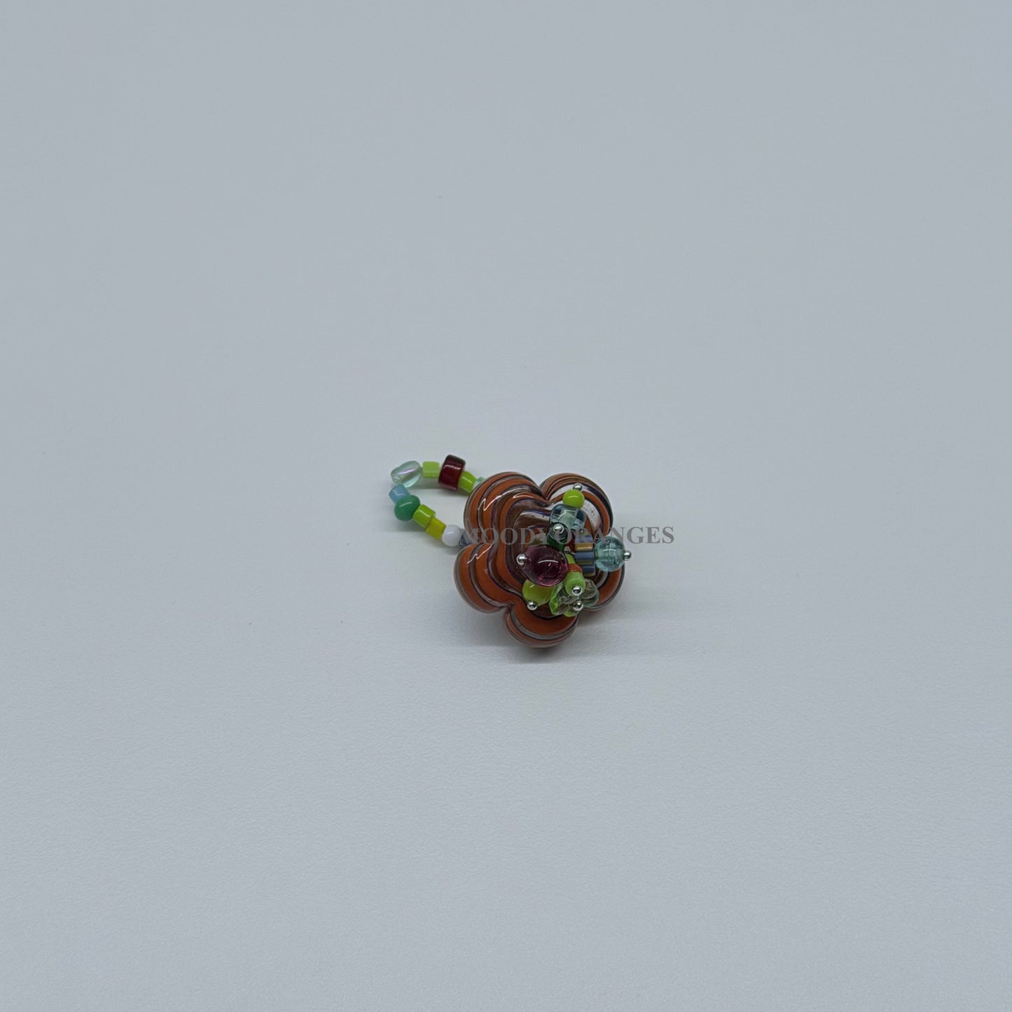 Nepal Floral Ring (34) - MOODY ORANGES