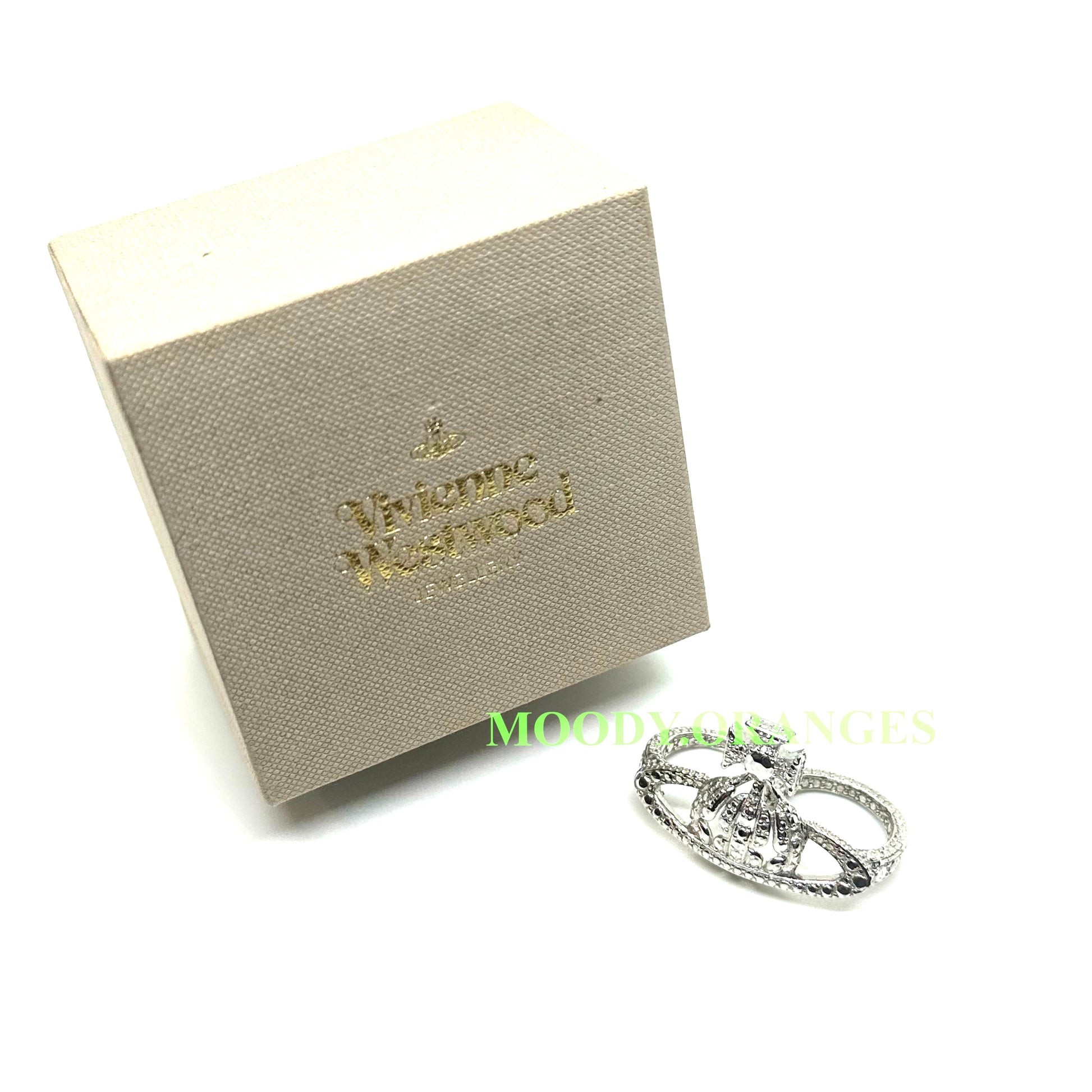 Vivienne Westwood Silver Double Ring (Shinsaibashi Exclusive) - MOODY ORANGES