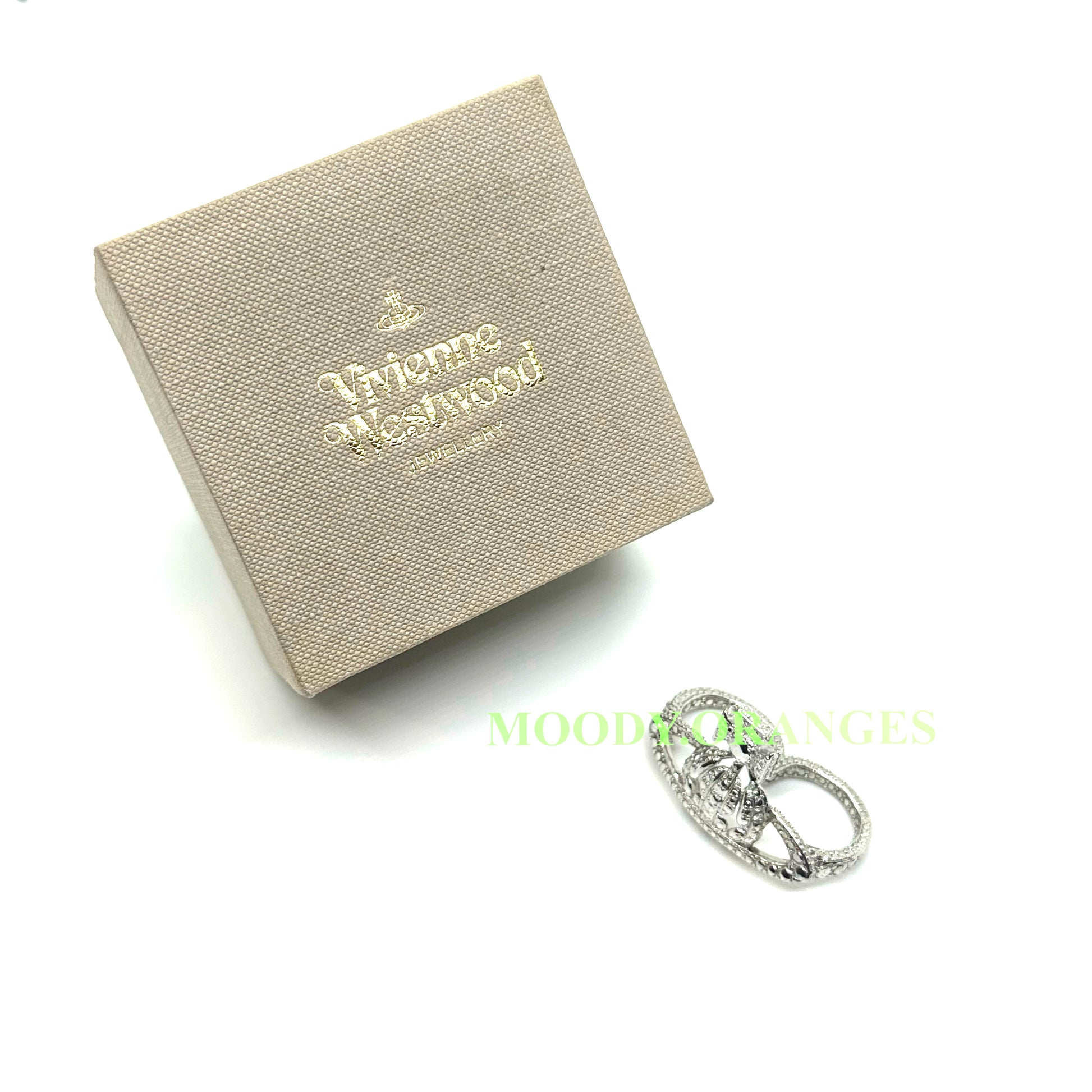 Vivienne Westwood Silver Double Ring (Shinsaibashi Exclusive) - MOODY ORANGES