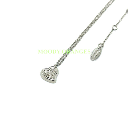 Vivienne Westwood Heart-Shaped Necklace - MOODY ORANGES