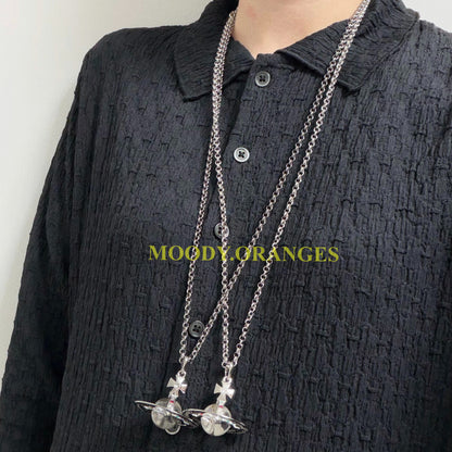 Vivienne Westwood Orb Pendant Necklace - MOODY ORANGES