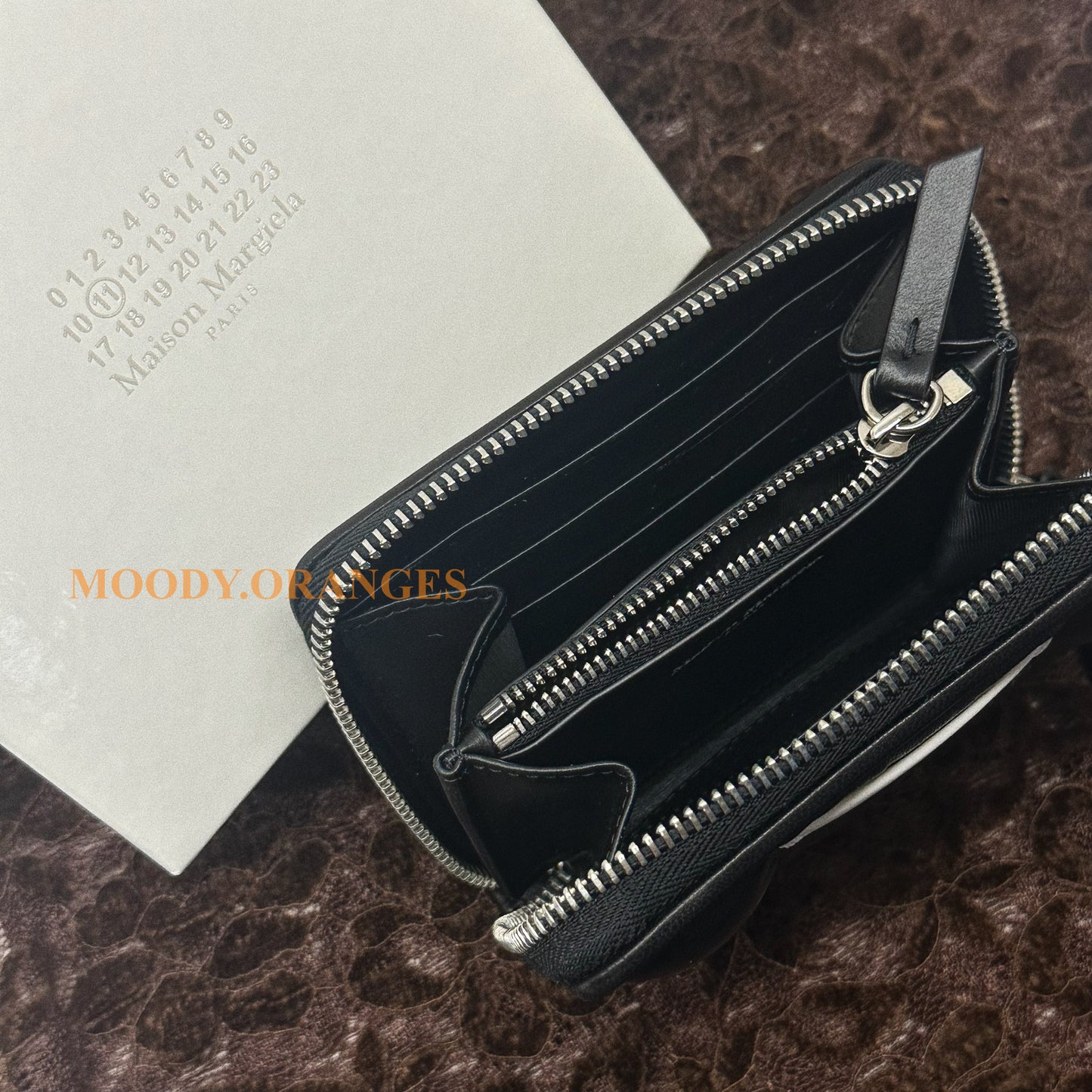 Maison Margiela Glam Slam Zipped Wallet