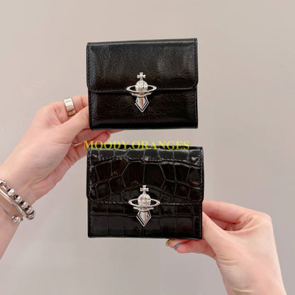 Vivienne Westwood Orb Clasp Wallet - MOODY ORANGES