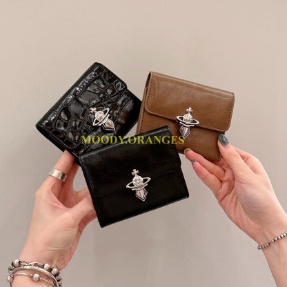 Vivienne Westwood Orb Clasp Wallet - MOODY ORANGES