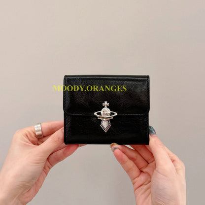Vivienne Westwood Orb Clasp Wallet - MOODY ORANGES