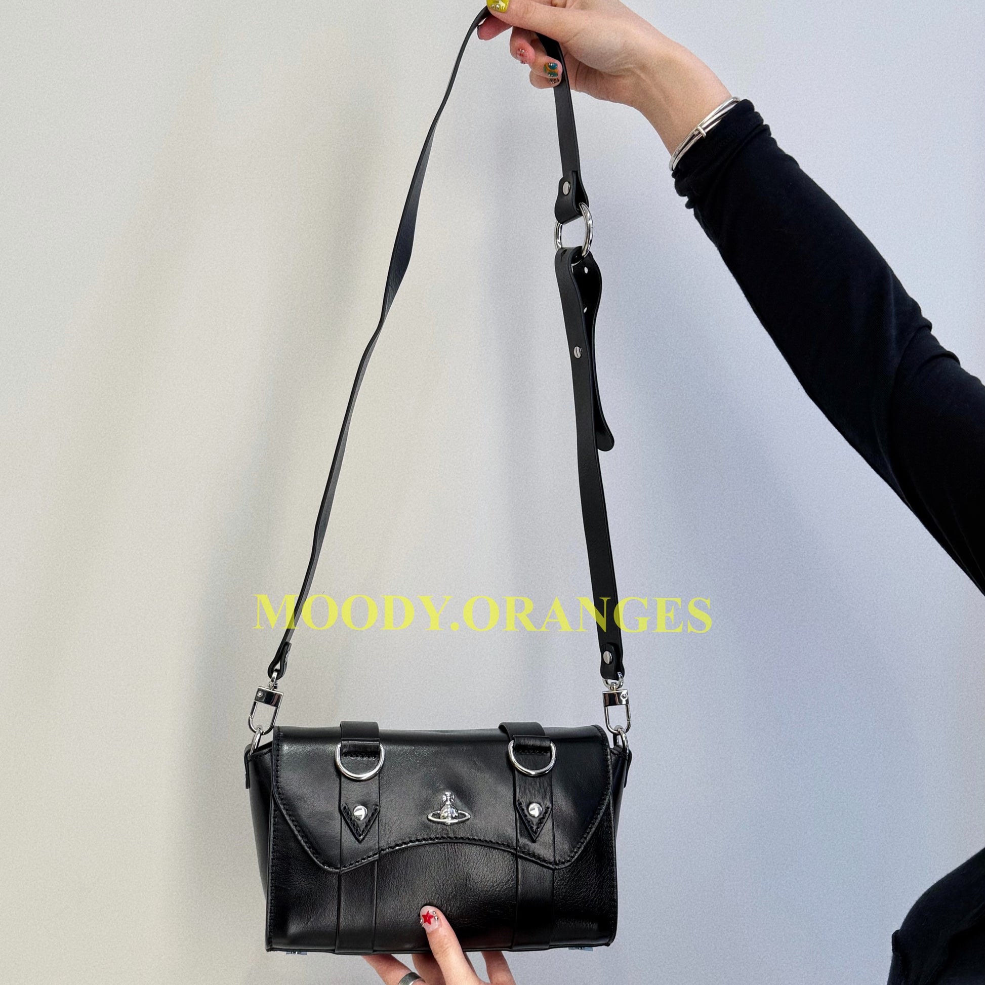 Vivienne Westwood Kimmy Crossbody Bag - MOODY ORANGES