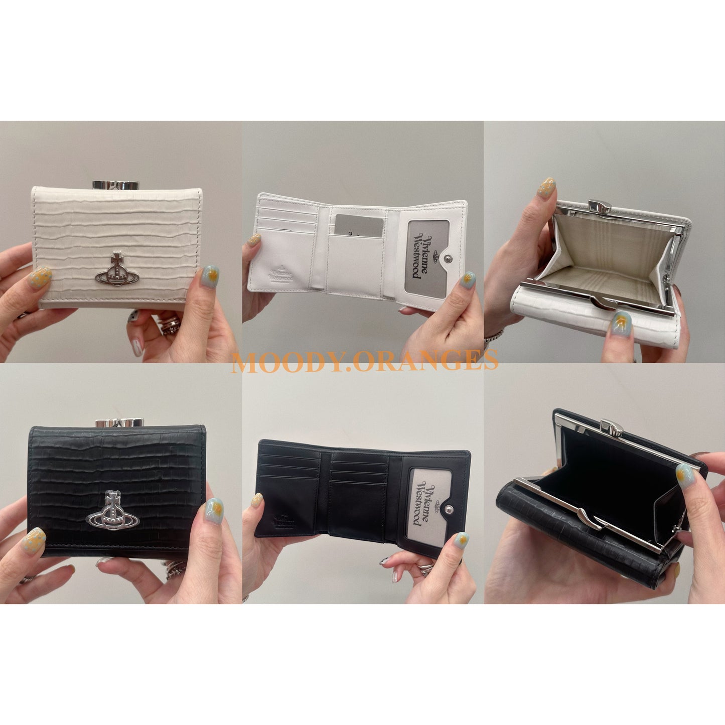 Vivienne Westwood Mini-Crocs Embossed Wallet