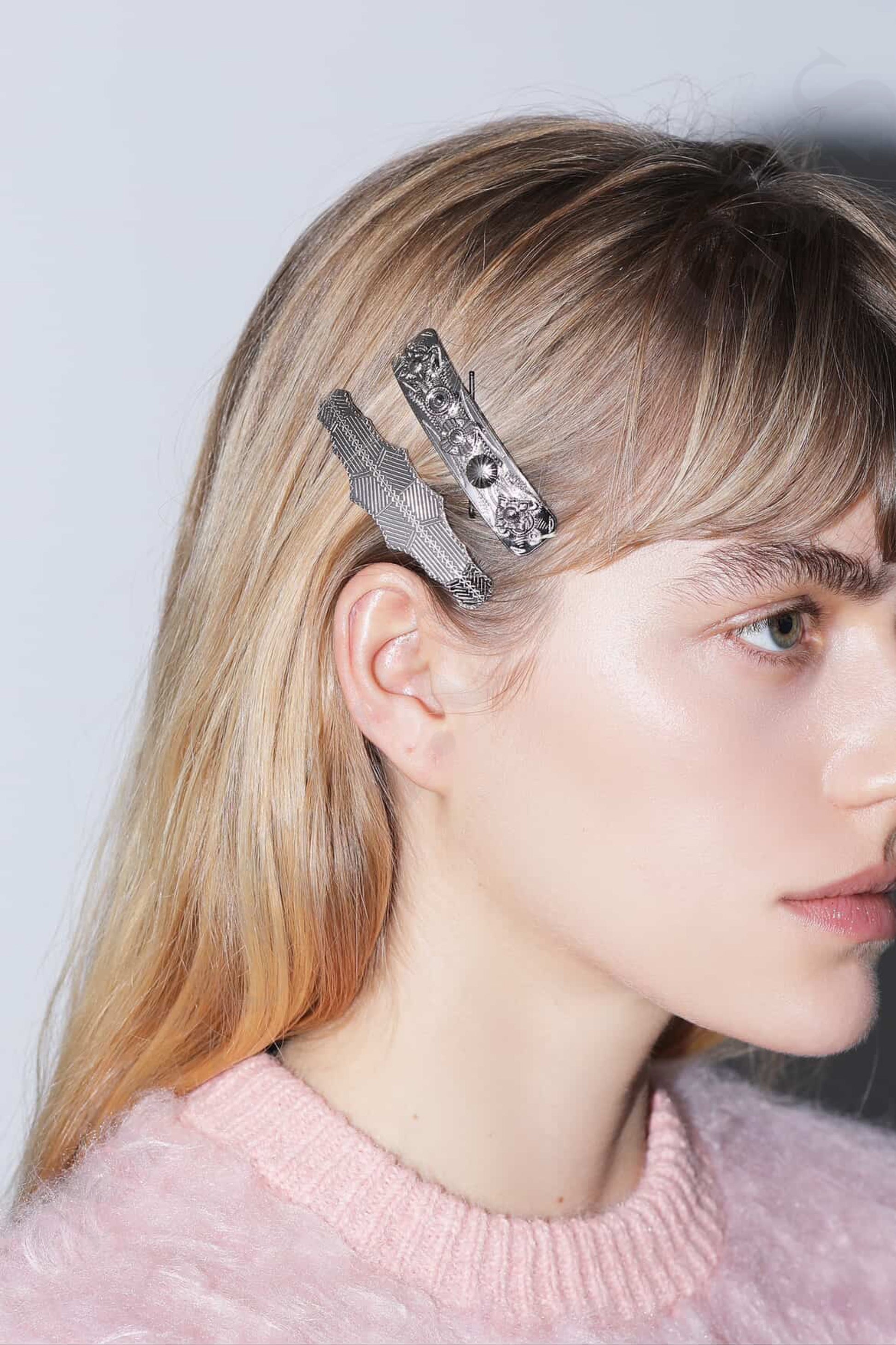 Toga Too Leaf HairClip Set - MOODY ORANGES