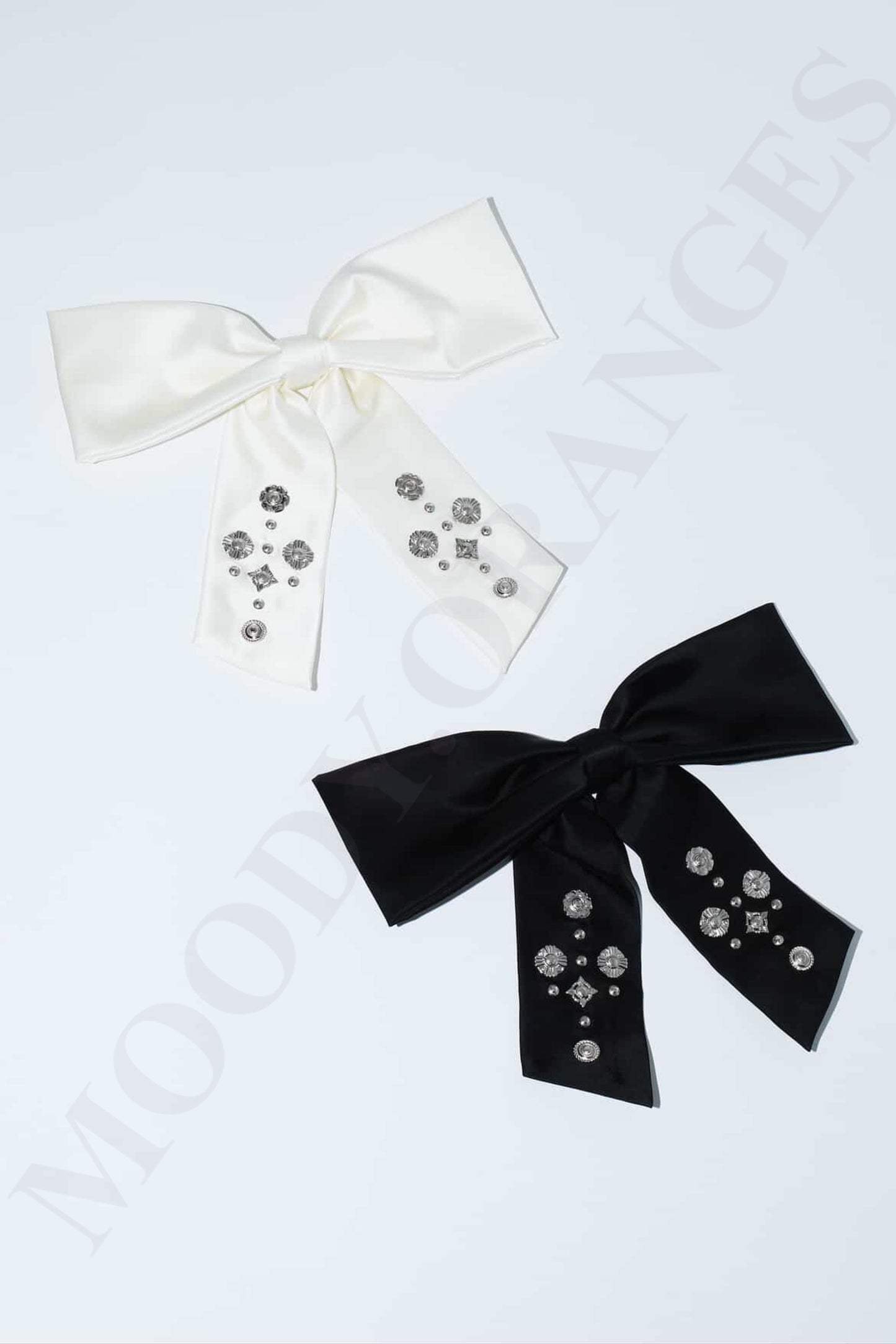 Toga Too Bow Hair Rubber Band - MOODY ORANGES