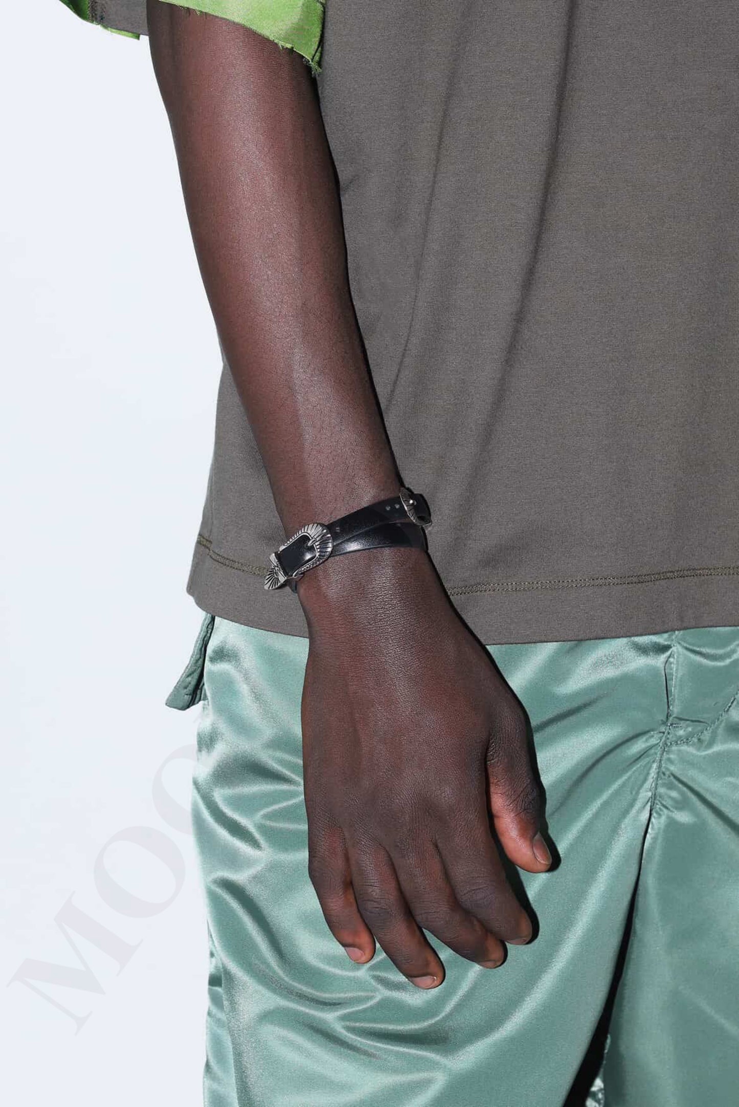 Toga Too Double Buckle Bangle - MOODY ORANGES