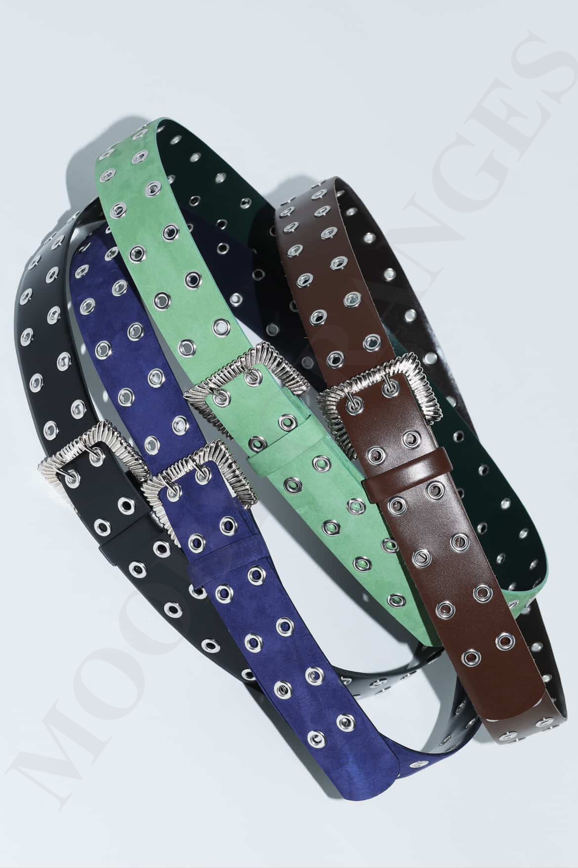 Toga Too Double Wide Belt - MOODY ORANGES