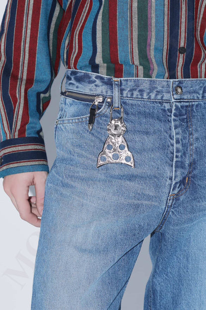 Toga Too Triangle Key Ring - MOODY ORANGES