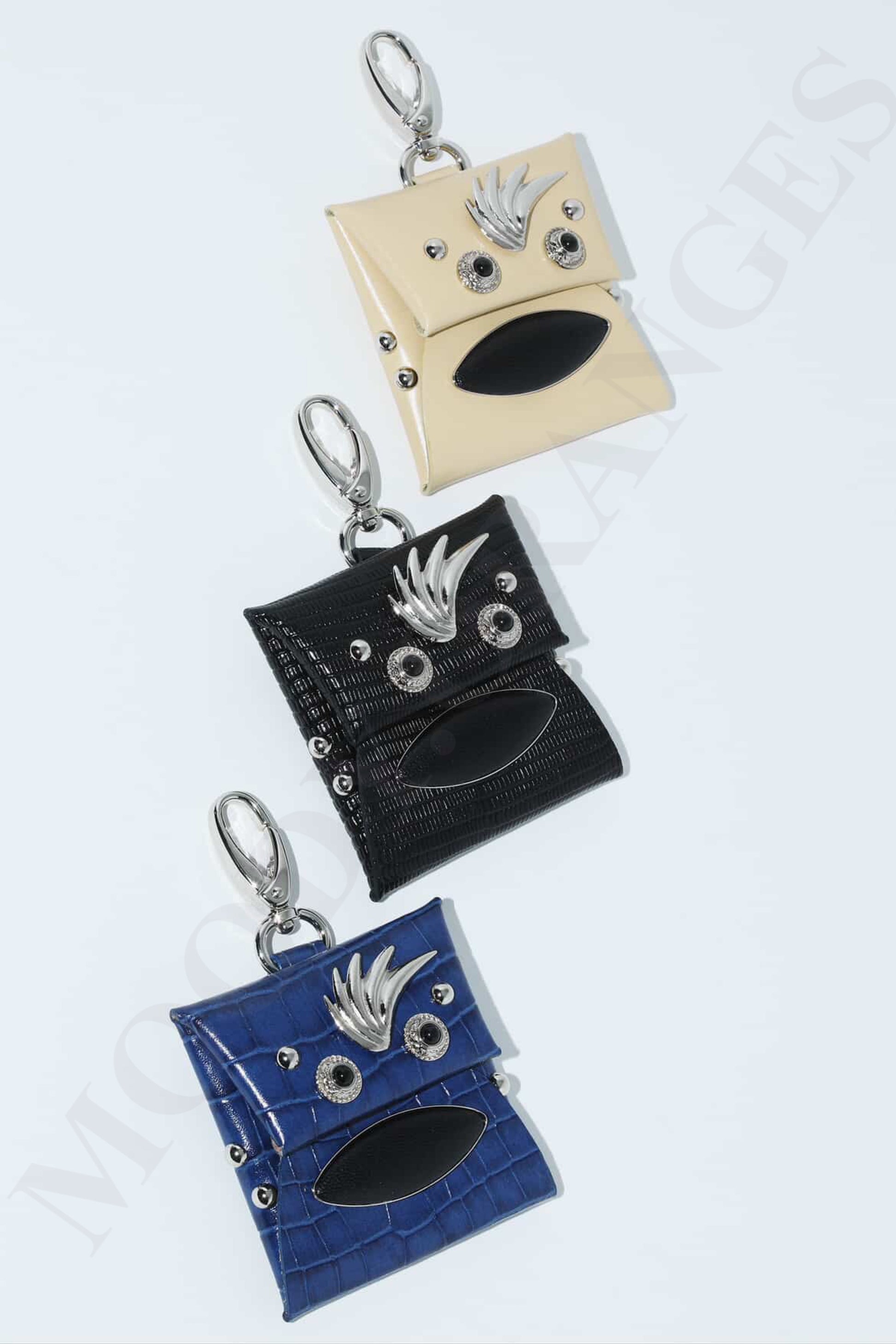 Toga Too Pouch Key Ring - MOODY ORANGES