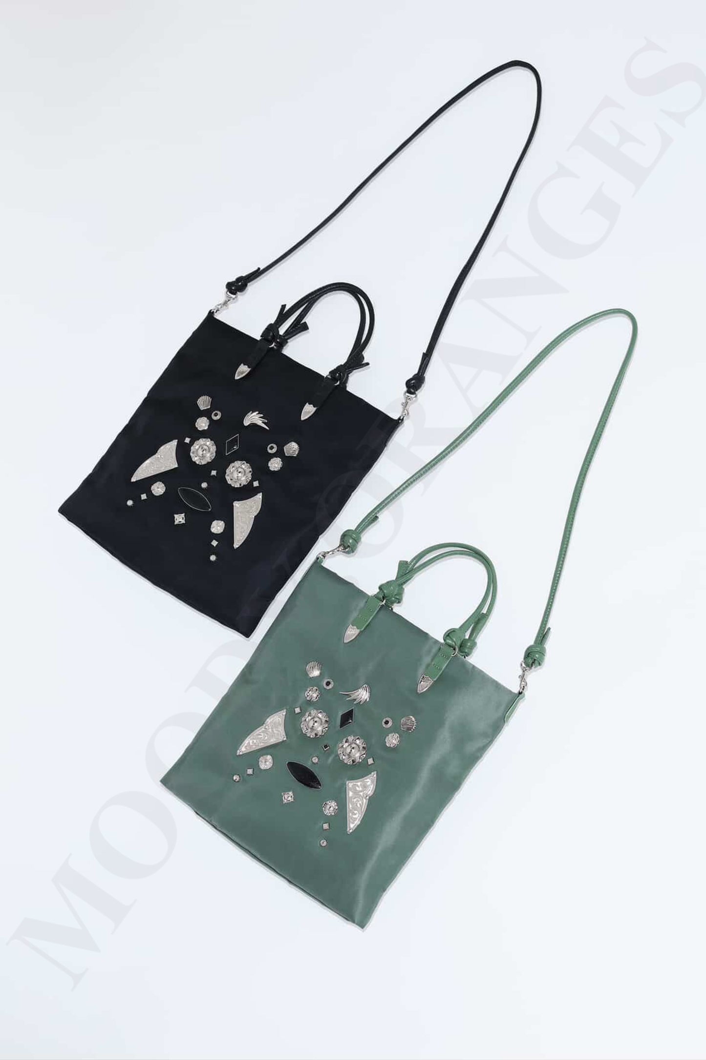 Toga Too Nylon Tote Bag - MOODY ORANGES
