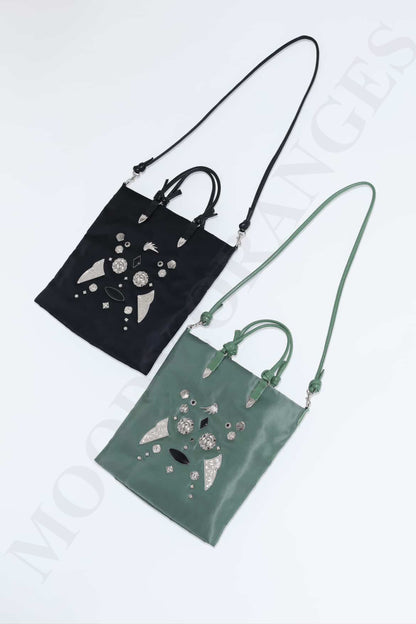 Toga Too Nylon Tote Bag - MOODY ORANGES