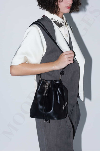 Toga Too Bucket Bag - MOODY ORANGES