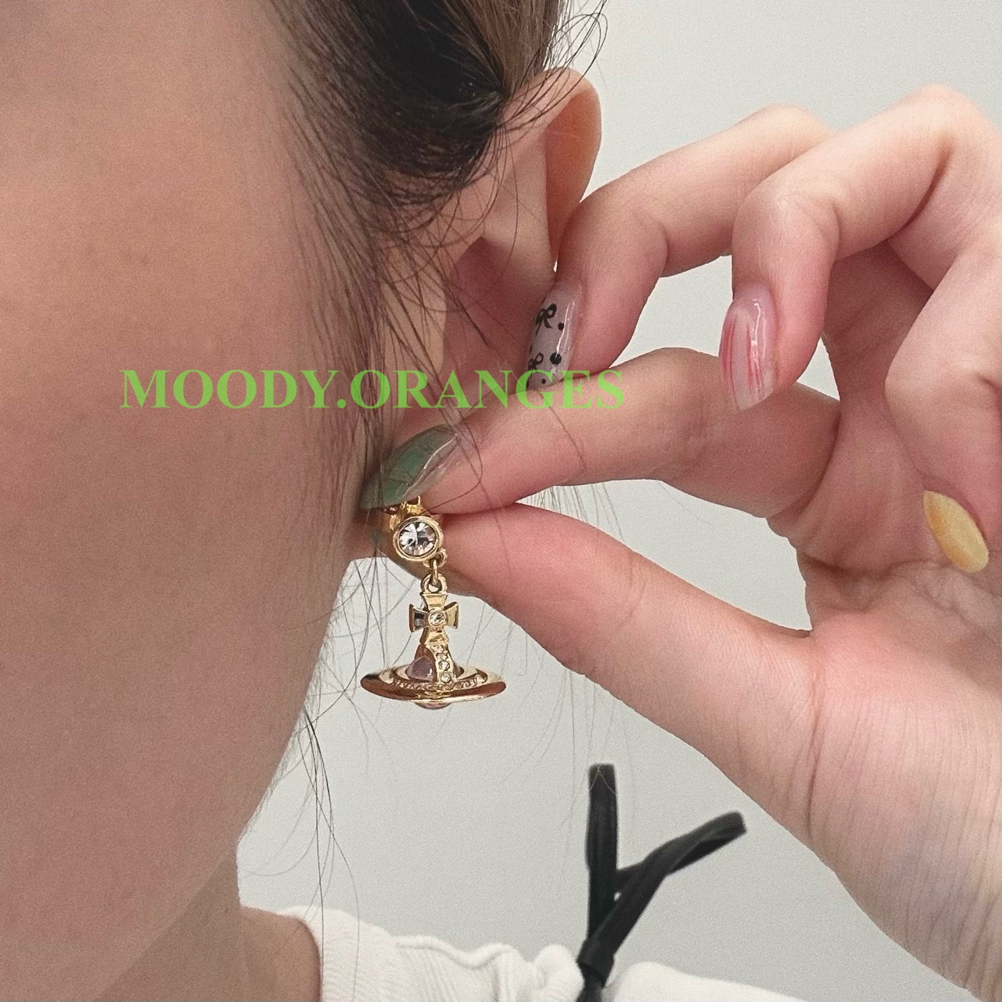 Vivienne Westwood Gold Laser Orb Accessories