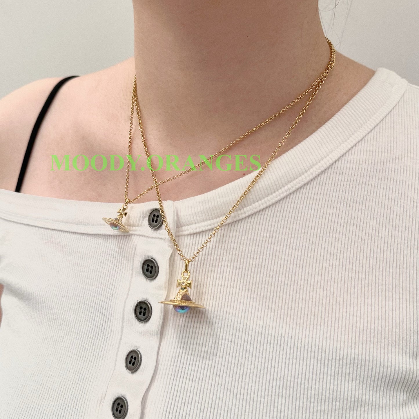 Vivienne Westwood Gold Laser Orb Accessories