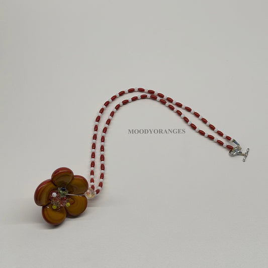 Nepal Necklace (9) - MOODY ORANGES