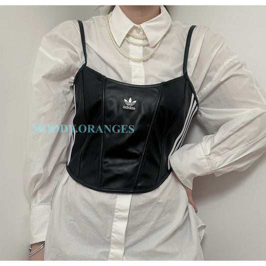 Adidas Originals Faux Leather Vest