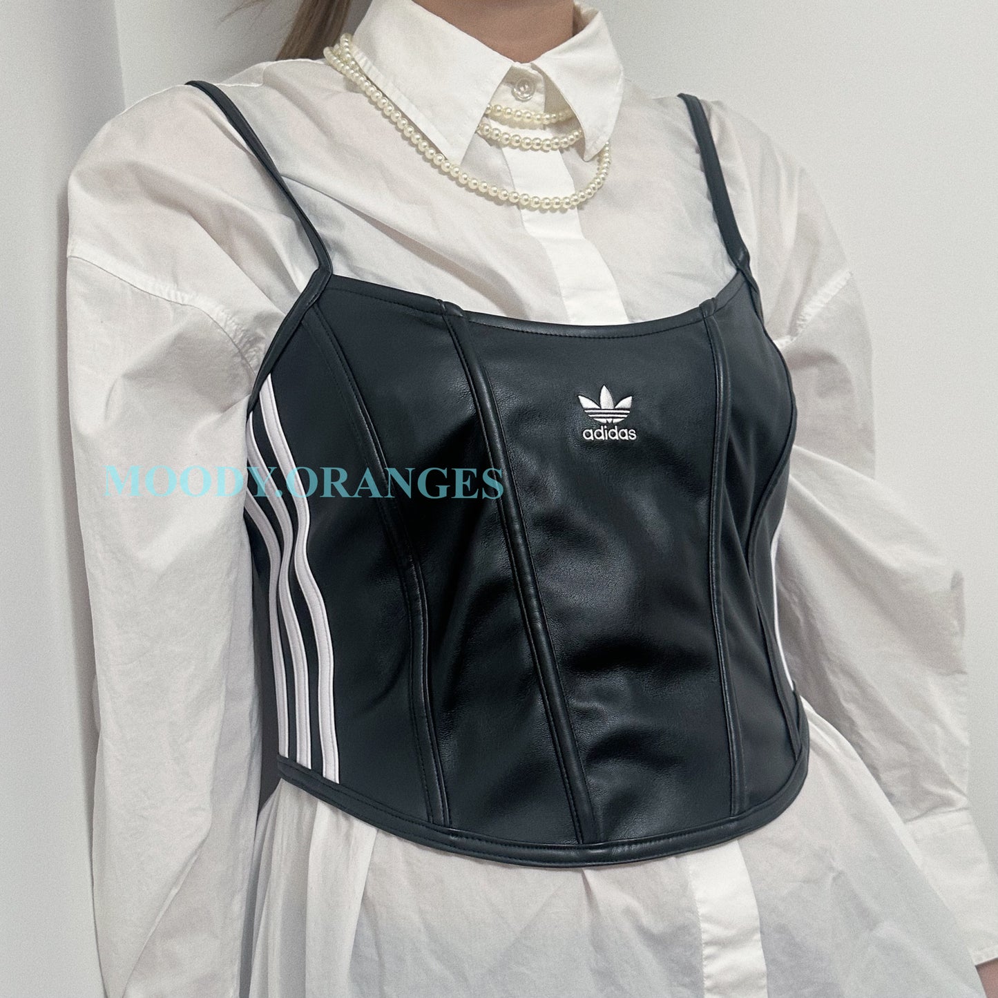 Adidas Originals Faux Leather Vest