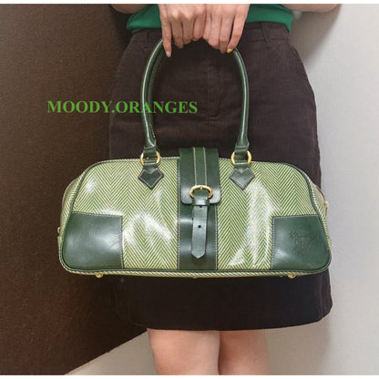 Vivienne Westwood Vintage Green Bowling Bag