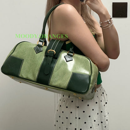 Vivienne Westwood Vintage Green Bowling Bag