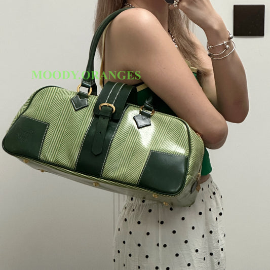 Vivienne Westwood Vintage Green Bowling Bag