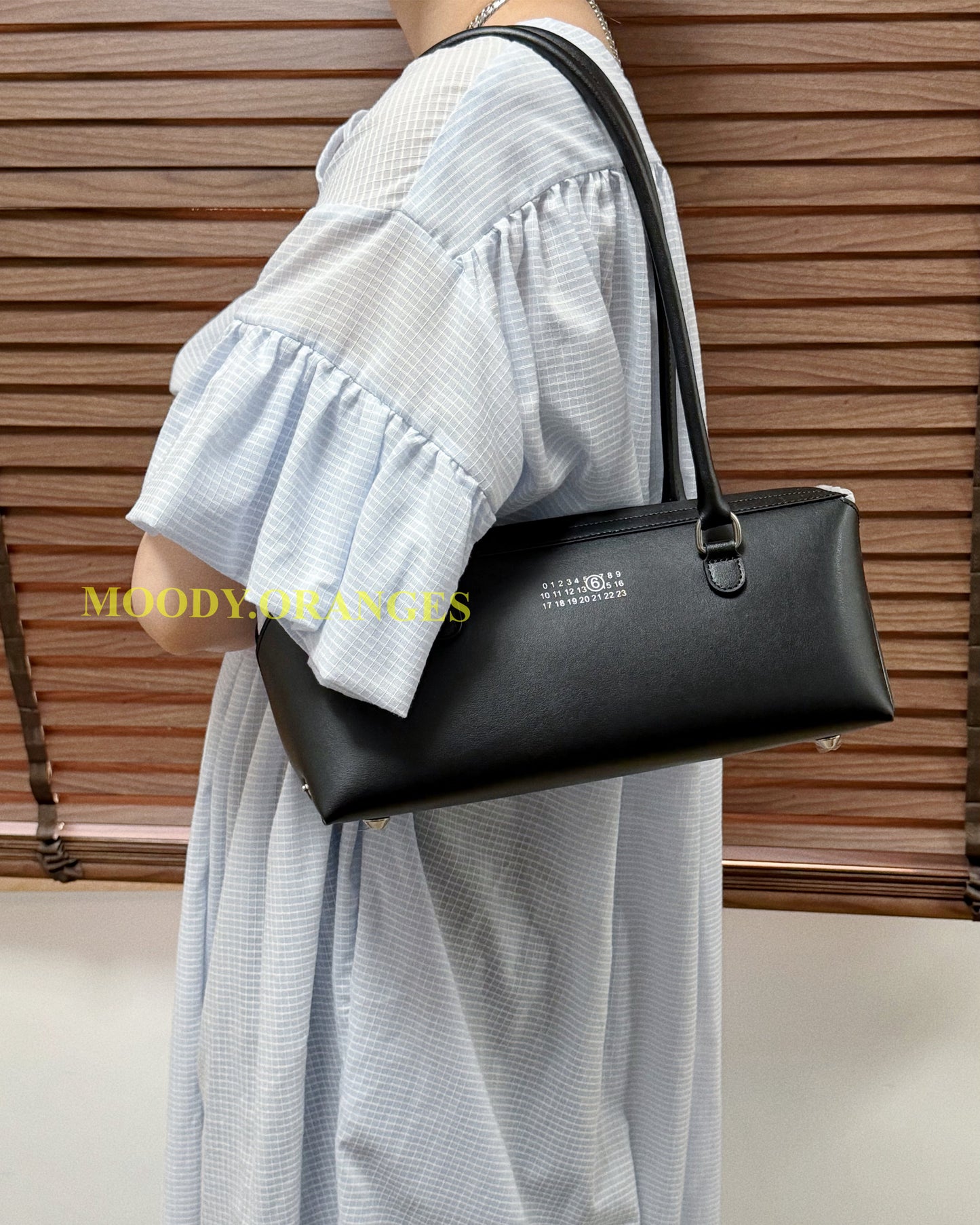 MM6 Maison Margiela Bauletto Bag - MOODY ORANGES