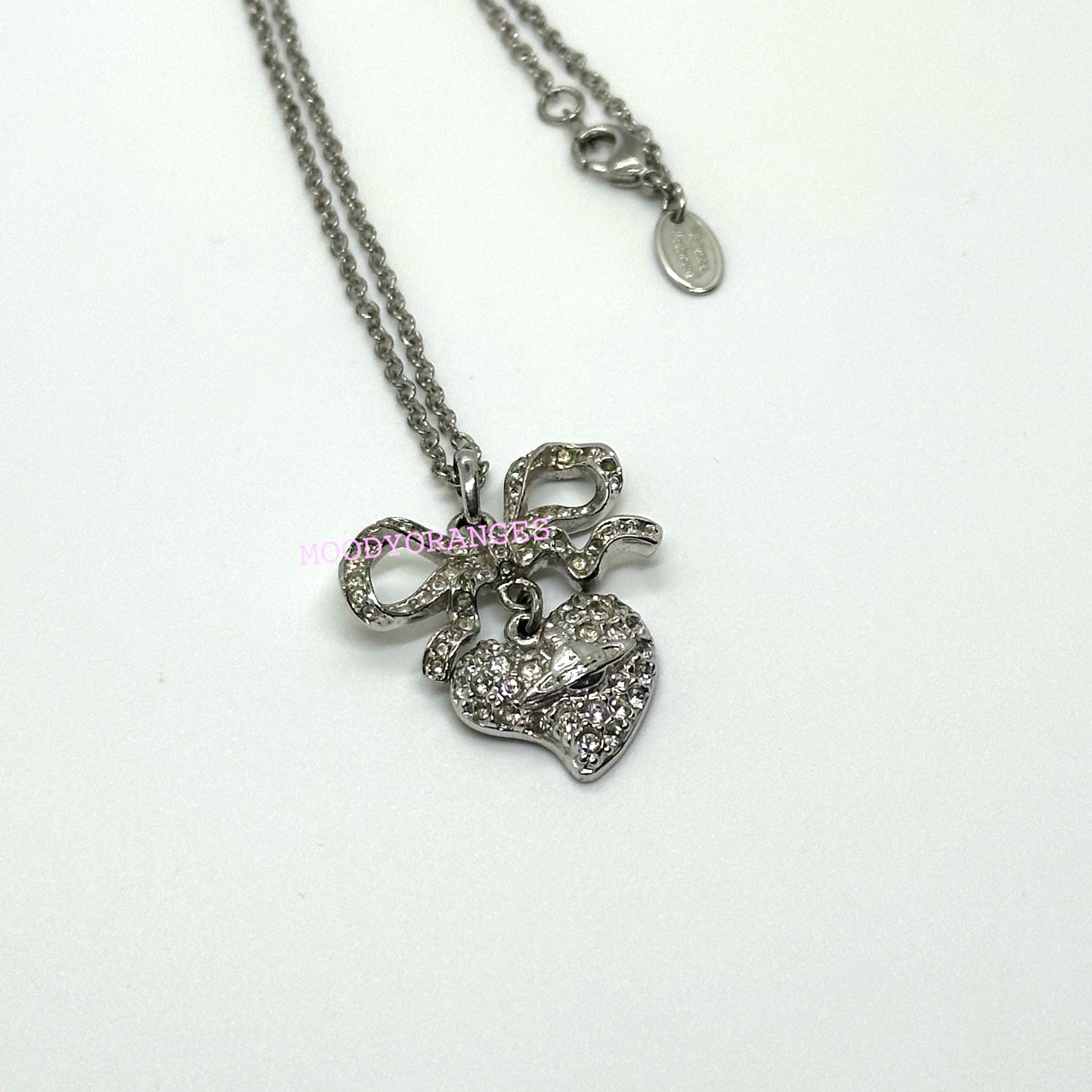 Vivienne Westwood Vintage Bow-Heart Necklace