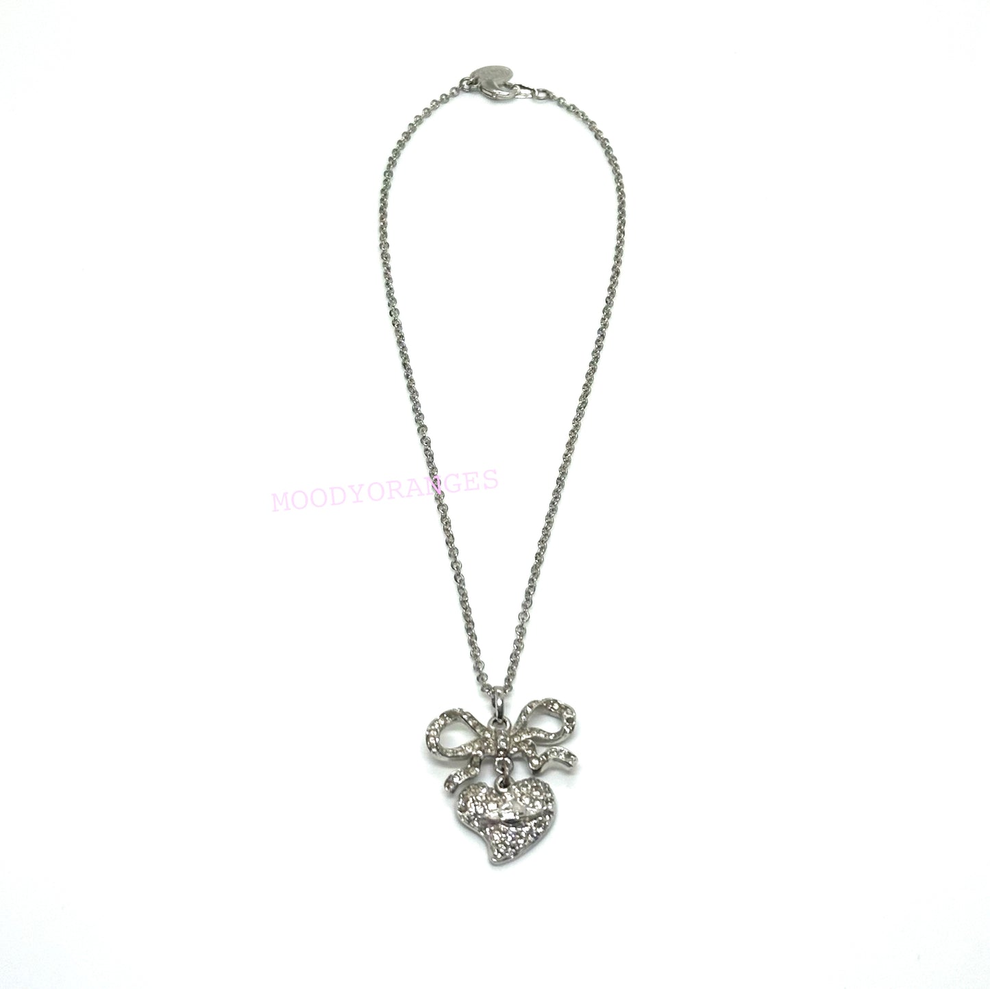 Vivienne Westwood Vintage Bow-Heart Necklace