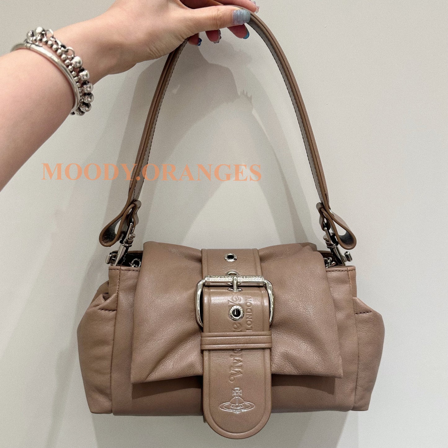 Vivienne Westwood Milktea Hazel Handbag