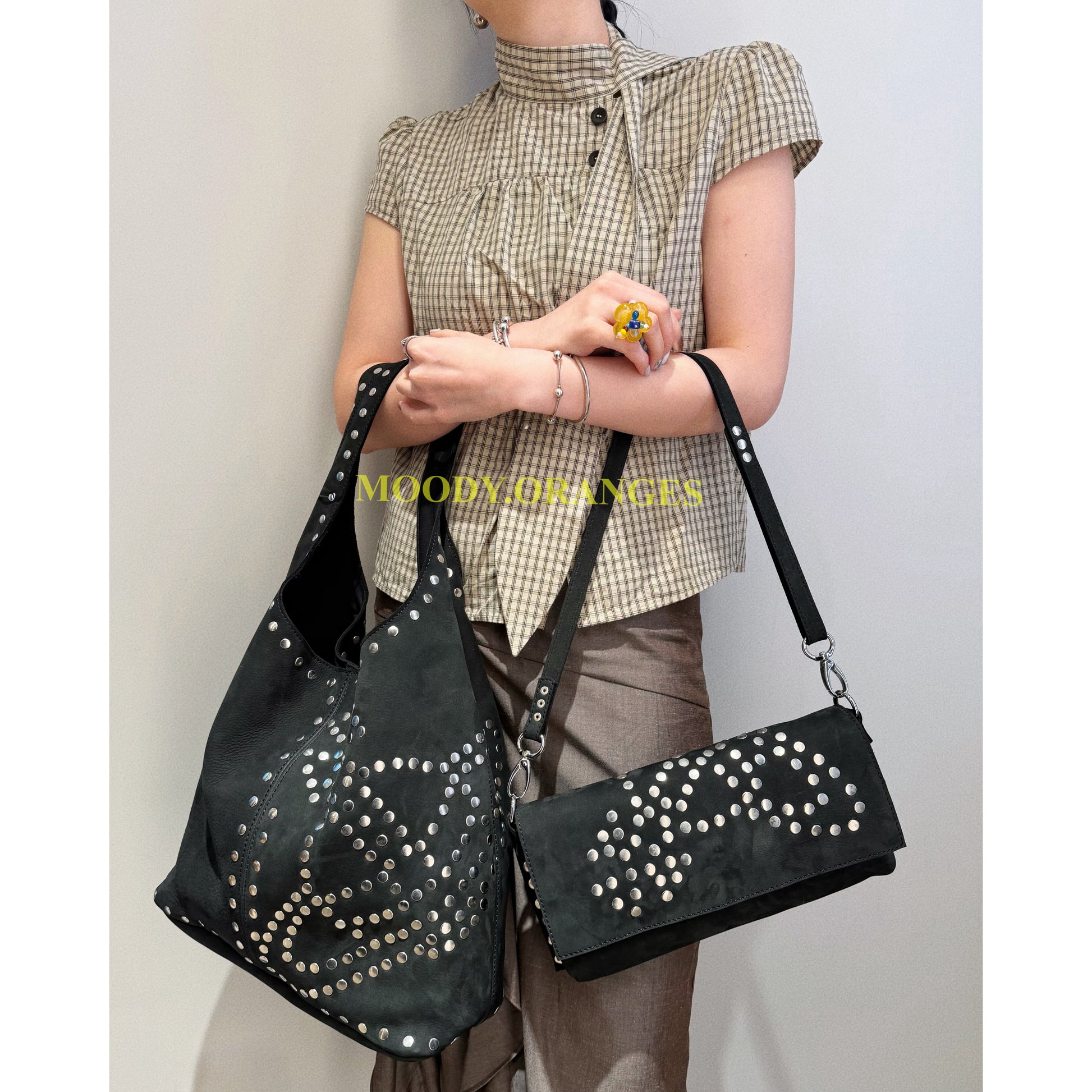 Vivienne Westwood Eleanore Tote & Sherry Shoulder Bag - MOODY ORANGES