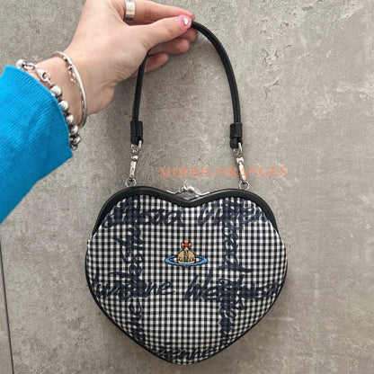 Vivienne Westwood Ginghan Granny Frame Purse
