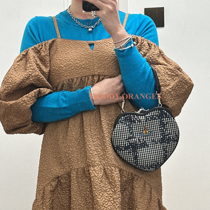 Vivienne Westwood Ginghan Granny Frame Purse