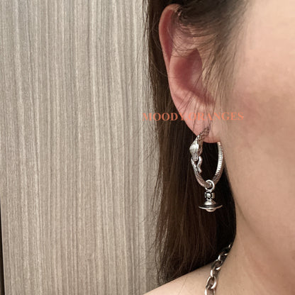 Vivienne Westwood Albane Hoop Earrings
