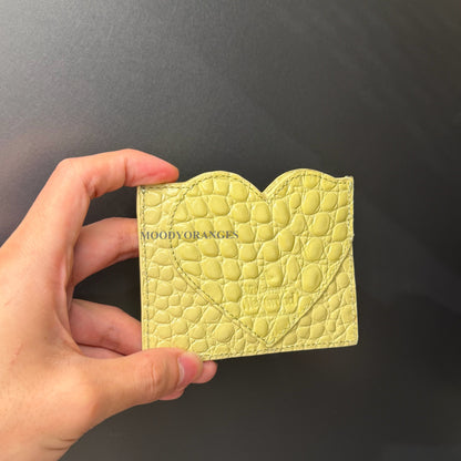 Vivienne Westwood Lime Green Crocs Wallet Collection