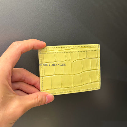 Vivienne Westwood Lime Green Crocs Wallet Collection