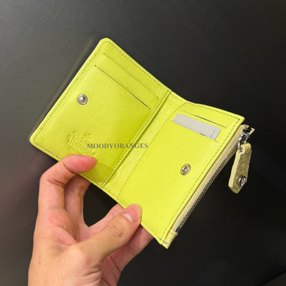 Vivienne Westwood Lime Green Crocs Wallet Collection