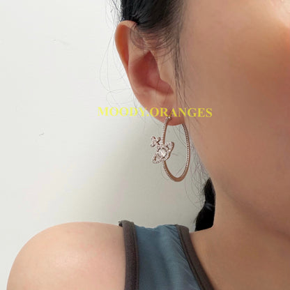 Vivienne Westwood Olympia Earrings - MOODY ORANGES