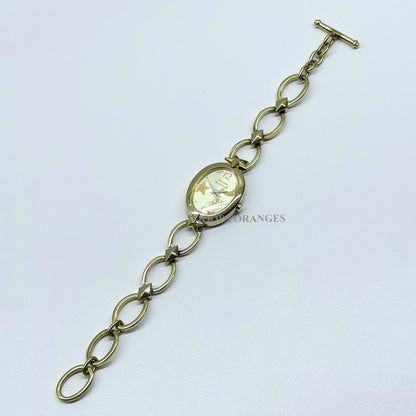 Vivienne Westwood Gold Vintage Watch Bracelet - MOODY ORANGES