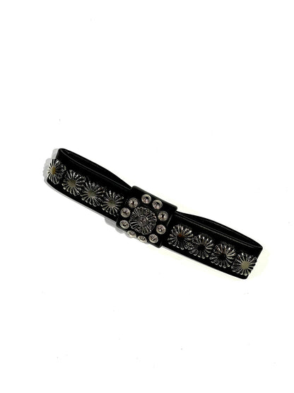 TOGA TOO Metal ribbon clip tie