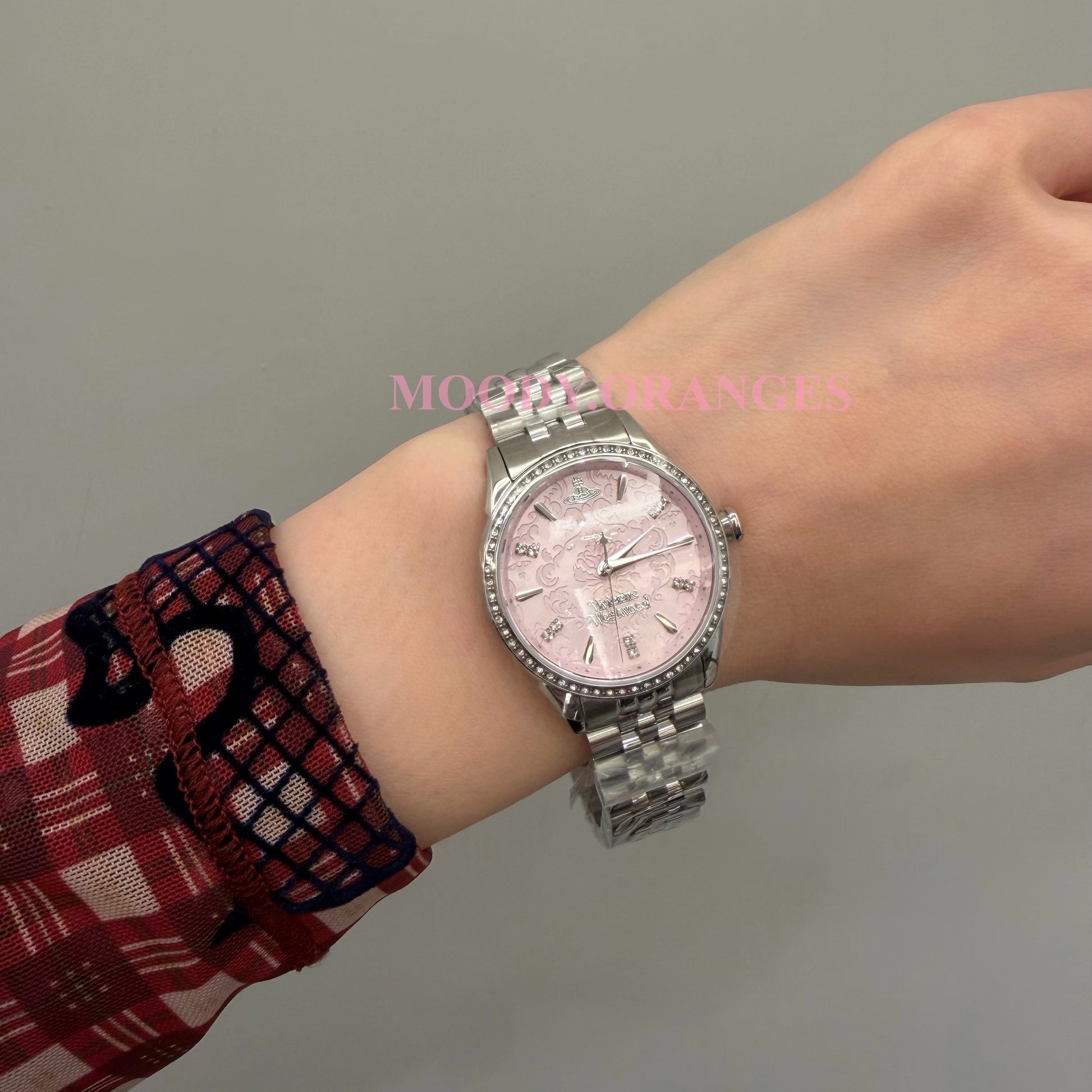Vivienne Westwood Pink Little Wallace Watch - MOODY ORANGES