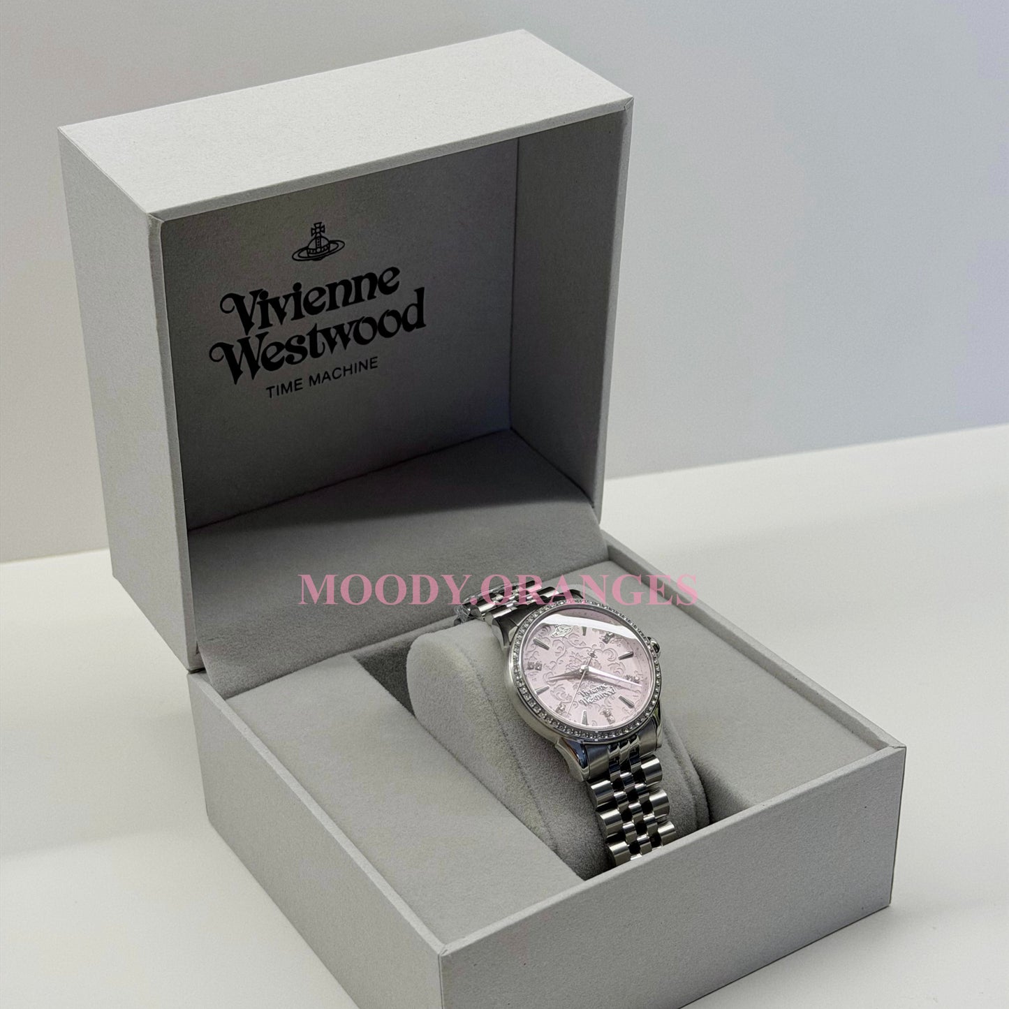 Vivienne Westwood Pink Little Wallace Watch - MOODY ORANGES
