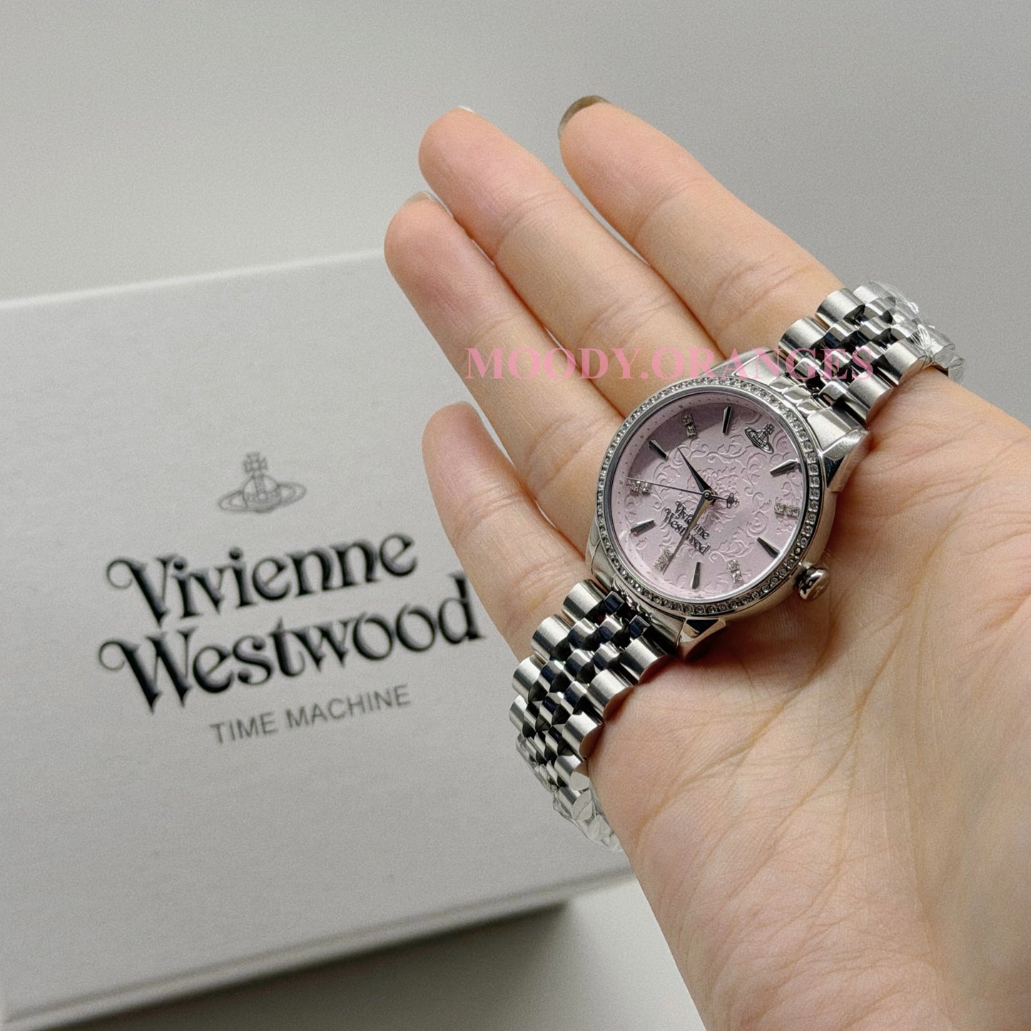 Vivienne Westwood Pink Little Wallace Watch - MOODY ORANGES